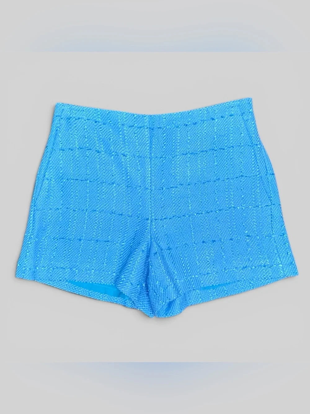 Ann Taylor Blue Tweed Matching Set NWT Size 4 Petite | Fully Lined - Picture 5 of 7